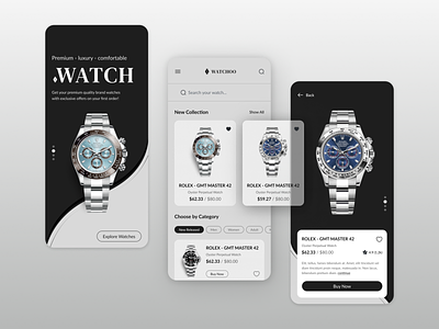 Watch Shopping Mobile App
