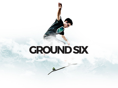 Ground Six Branding branding clouds ground six mountains skateboarding