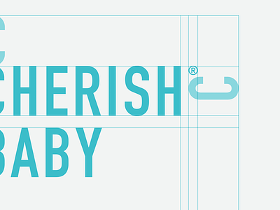 Cherish Baby Clothing baby branding fashion logo design