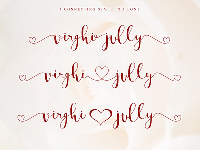 wina aprilina script font