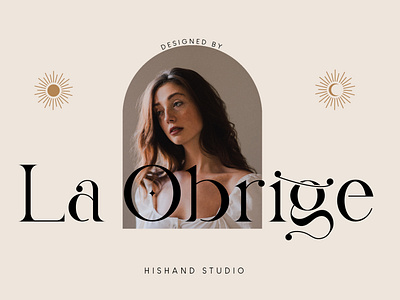 La Obrige serif font