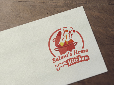 Salma's Home Kitchen Logo design illustration logo logo design logodesign logotype minimal vector