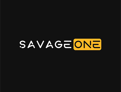 svage one brand branding design logo logo design logotype minimal