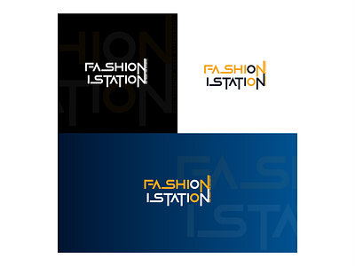 Fashion Istation Logo design graphic design illustration logo logo design minimal