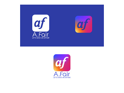 a.fair branding design graphic design illustration logo logo design minimal vector
