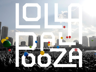 Lolla logo reject typography