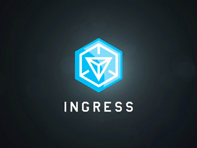 INGRESS android animation identity logo tech