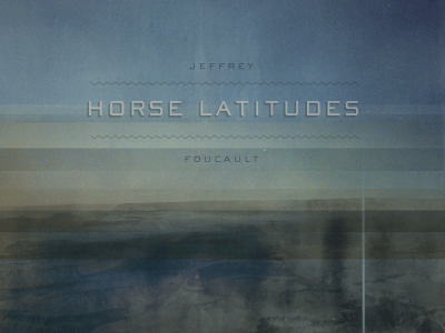 Horse Latitudes music packaging typography