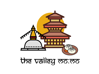 The Valley MO:MO design food homemade logo momo