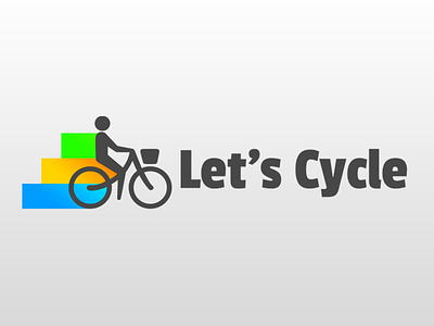 Let's Cycle design logo startup