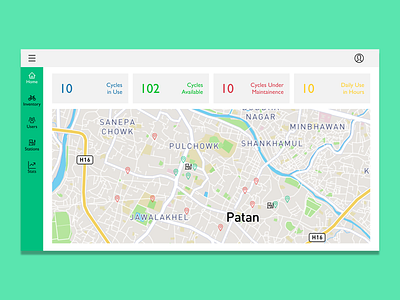 Let's Cycle website UI2