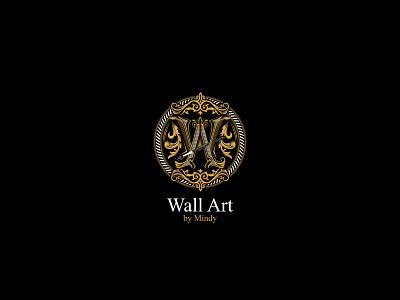 wall art emblem logo logo logodesign ornament vintage