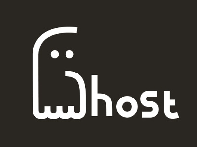 GHOST LOGO art branding design graphic design illustration logo typography vector
