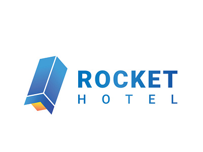 SIMPLE ROCKET HOTEL LOGO art branding design graphic design illustration logo typography vector