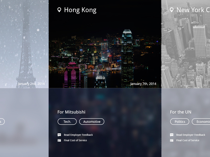 Cities ikons design web typography webpage layout