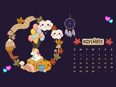 November Desktop Wallpaper