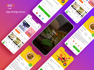 food app mobile design food app food mobile app food mobile app design mobile app design ui ux ui design