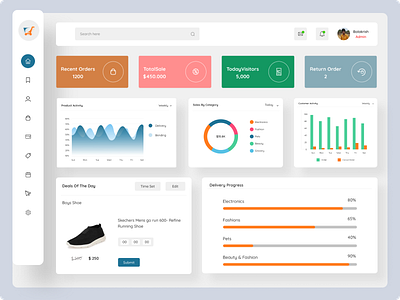 dashboard design creative design e commerce design e commere site product design