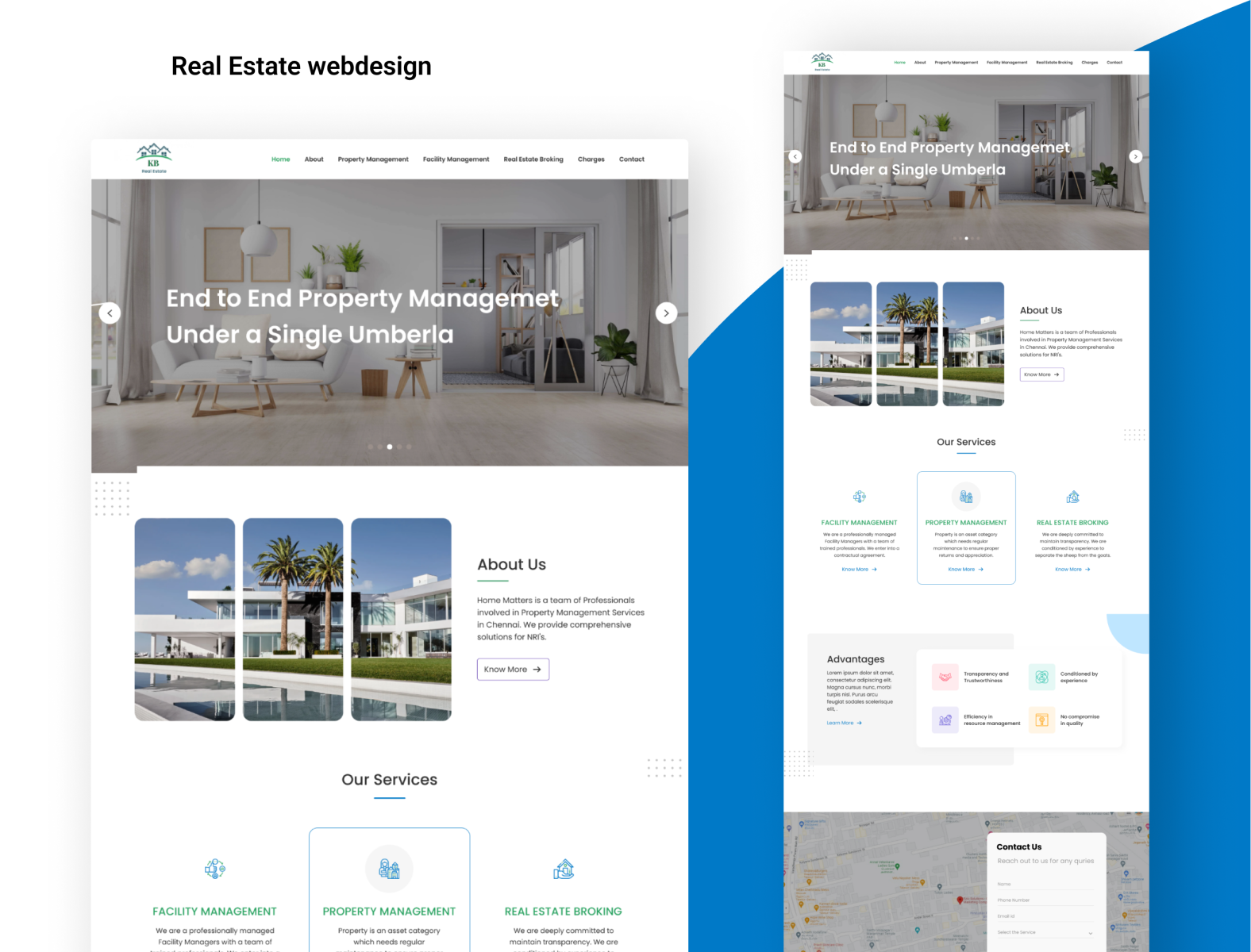 Real Estate Landing Web Design By Bala Krish On Dribbble