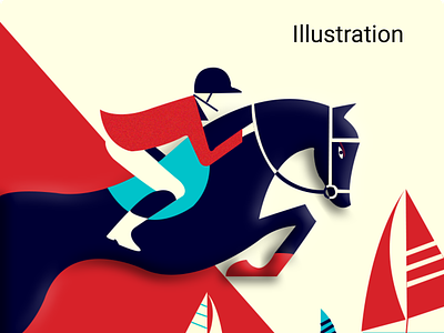 Horse Illustration art design draw kit figma horse illustration illutrator photoshop presentation shetch ui user interface ux