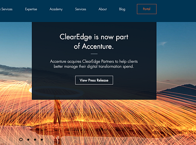 Website Refresh - ClearEdge Partners branding graphic design website