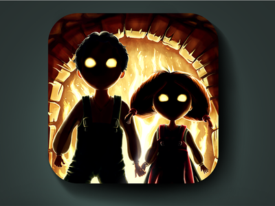 IOS Icon of Hansel and Gretel