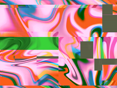 Glitchy Marble