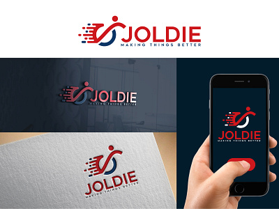Ecommerce Logo Design - JOLDIE bc„ branding design flat graphic design icon illustrator logo professional design