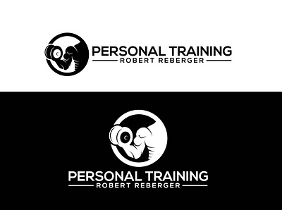 Personal Training Logo Design branding design flat graphic design icon illustrator logo professional design vector