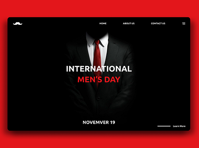 International Men's Day Special design graphicdesign ui