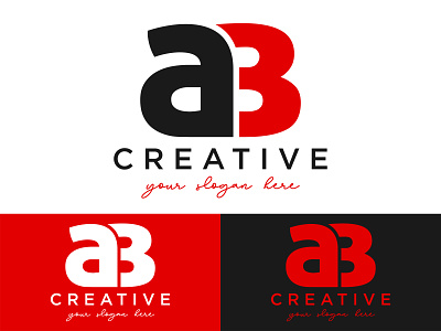 Ab logo design