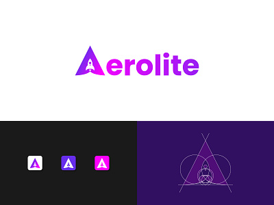 Aerolite Logo dailylogochallenge design illustration logo logodaily logodesign logoinspirations logomaker logomarca logomark rocketlogo