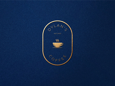 Dylan's Coffee Logo design illustration logo logodaily logodesign logoinspirations logomaker logomarca logomark shakil ahmed