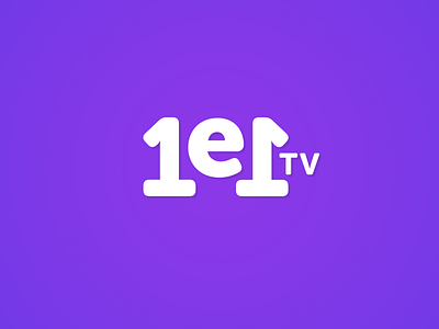 1e1.tv Logo Design