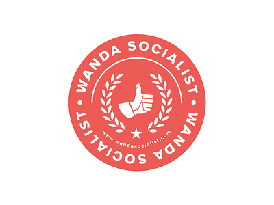 Wanda Socialist - Badge