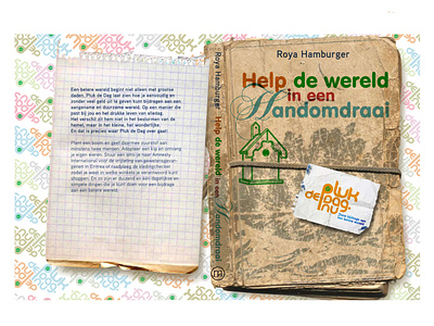 Pluk de Dag, book about simple ways to save the world editorial illustration print publication