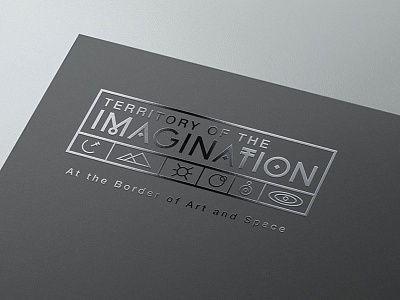 Territory of the Imagination art brand icon identity logo science space uv