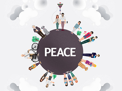 Graphical set "Peace"