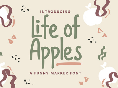 Life of Apples - Comic Handwritting Font