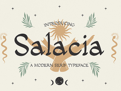 Salacia - Modern Serif Typeface