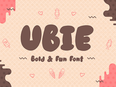 Ubie - Bold and Fun Display