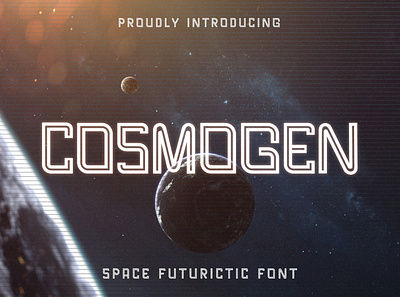 Cosmogen – Space Futuristic app apparel artificial intelligence cosmos cyborg digital display future futuristic galaxy game font geometric headline headlines letter logo modern poster robot sci fi