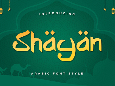 Shayan - Arabic Font