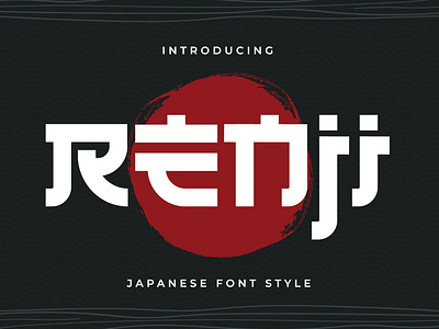 Renji – Japanese Font Style