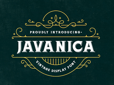 Javanica - Vintage Display