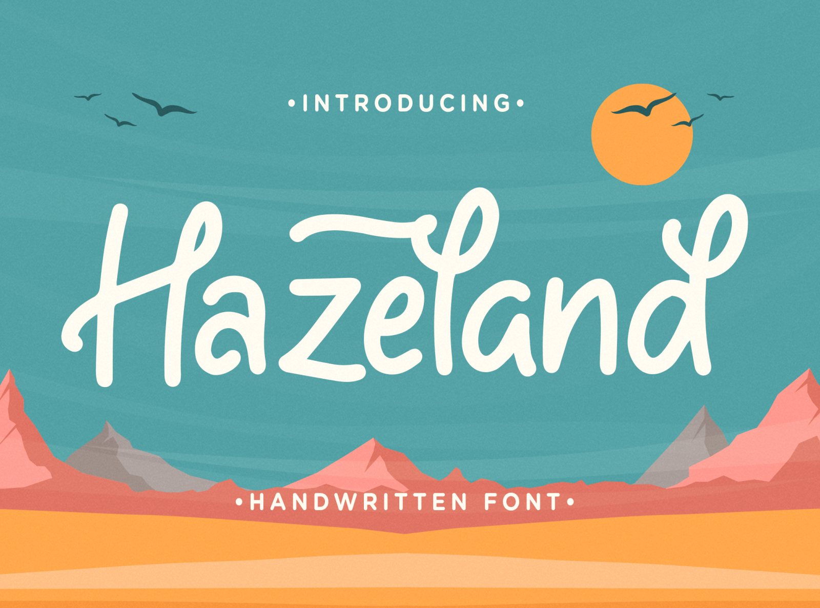 Hazeland - Handwritten Font by TypeFactory Co on Dribbble