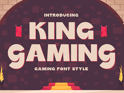 King Gaming - Gaming Font Style