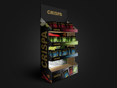 CRISPA - Brand Identity & Packaging brand identity branding design graphicdesign illustration packaging surface design