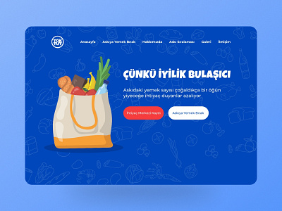 Toktut Food Donation Web Design