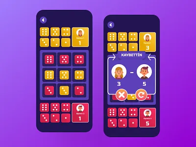 Tic Tac Toe Game Concept Design app application assets concept design game gamegui gameui mobile tictactoe ui unique ux